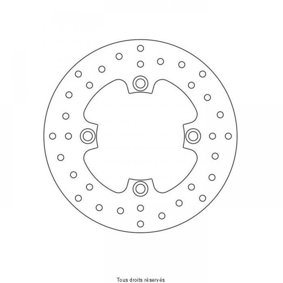 Disque de frein arrière Sifam pour moto Kawasaki 1000 Z Zr 2003-2006 Ø220X100X5mm / AR Neuf