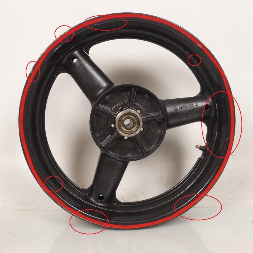Jante arrière origine pour moto Suzuki 600 Bandit 2000 à 2004 BOH ASAHI TEC 4