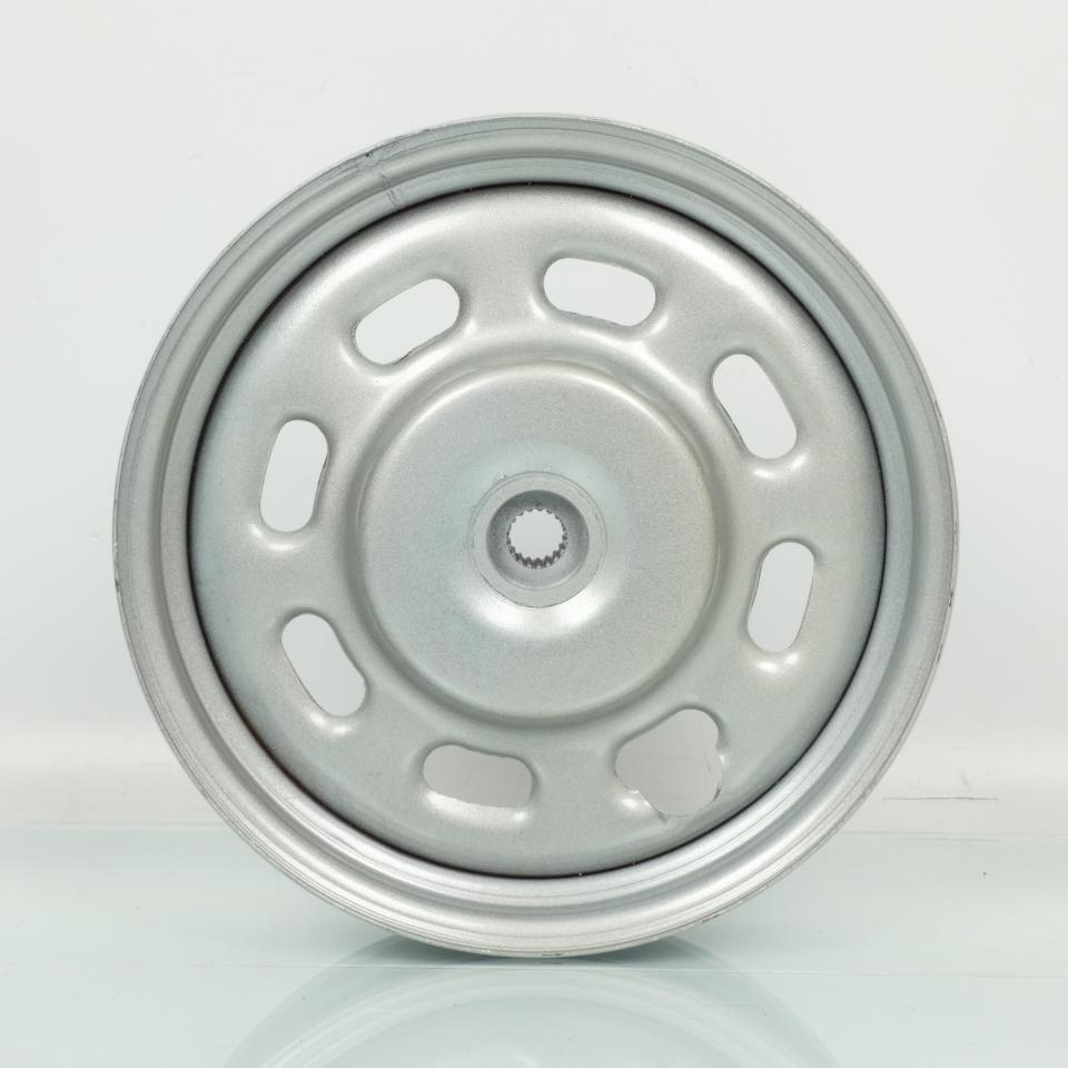 Jante arrière gris métallisé origine pour scooter Chinois 50 YY50QT 2.15x10 Neuf