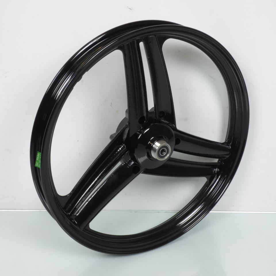 Jantes à bâtons noir 17x1.6 pouces type Grimeca pour mobylette Peugeot 103