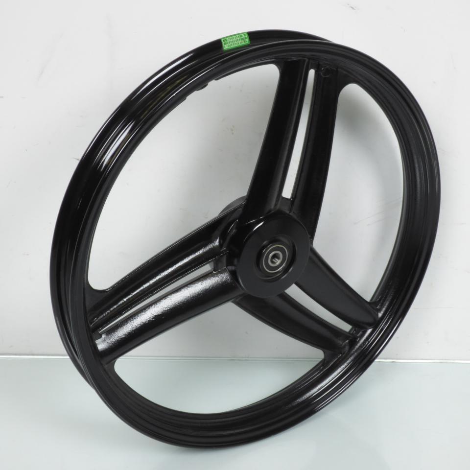 Jantes à bâtons noir 17x1.6 pouces type Grimeca pour mobylette Peugeot 103