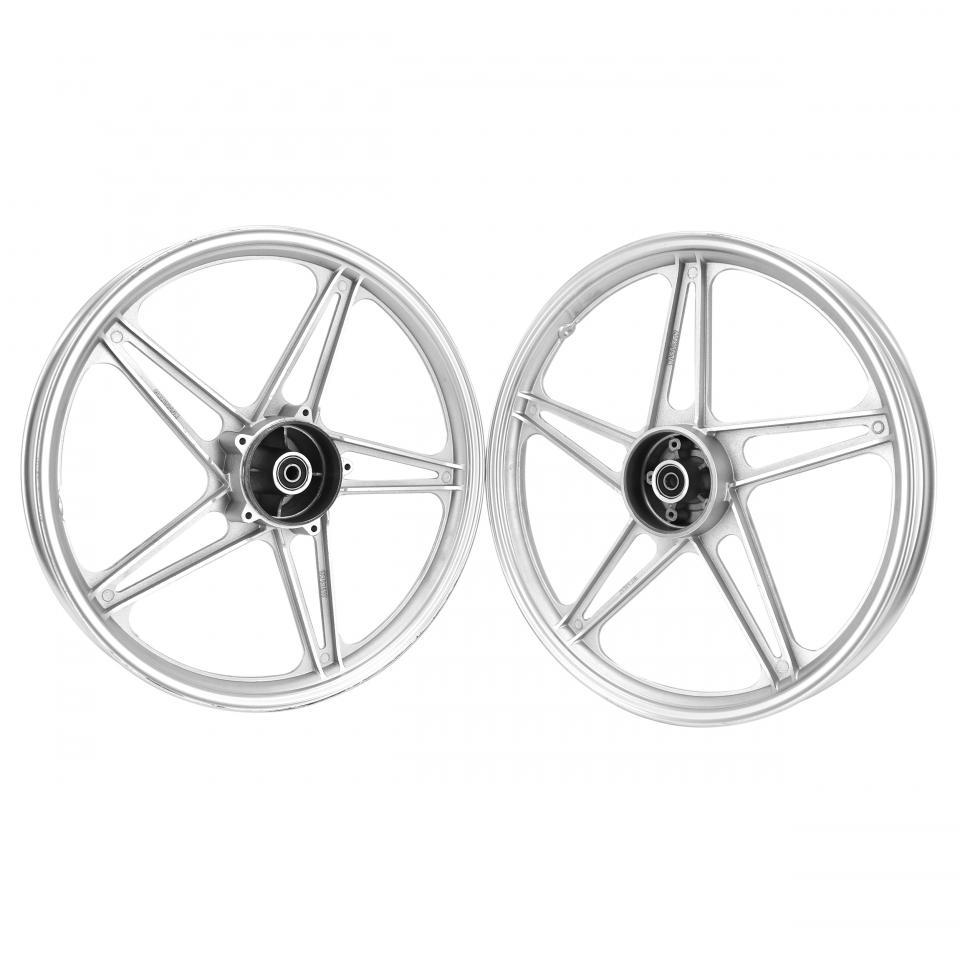 Jantes à bâtons grise 17x1.6 pouces type Bernardi pour Peugeot 103 Vogue Neuf