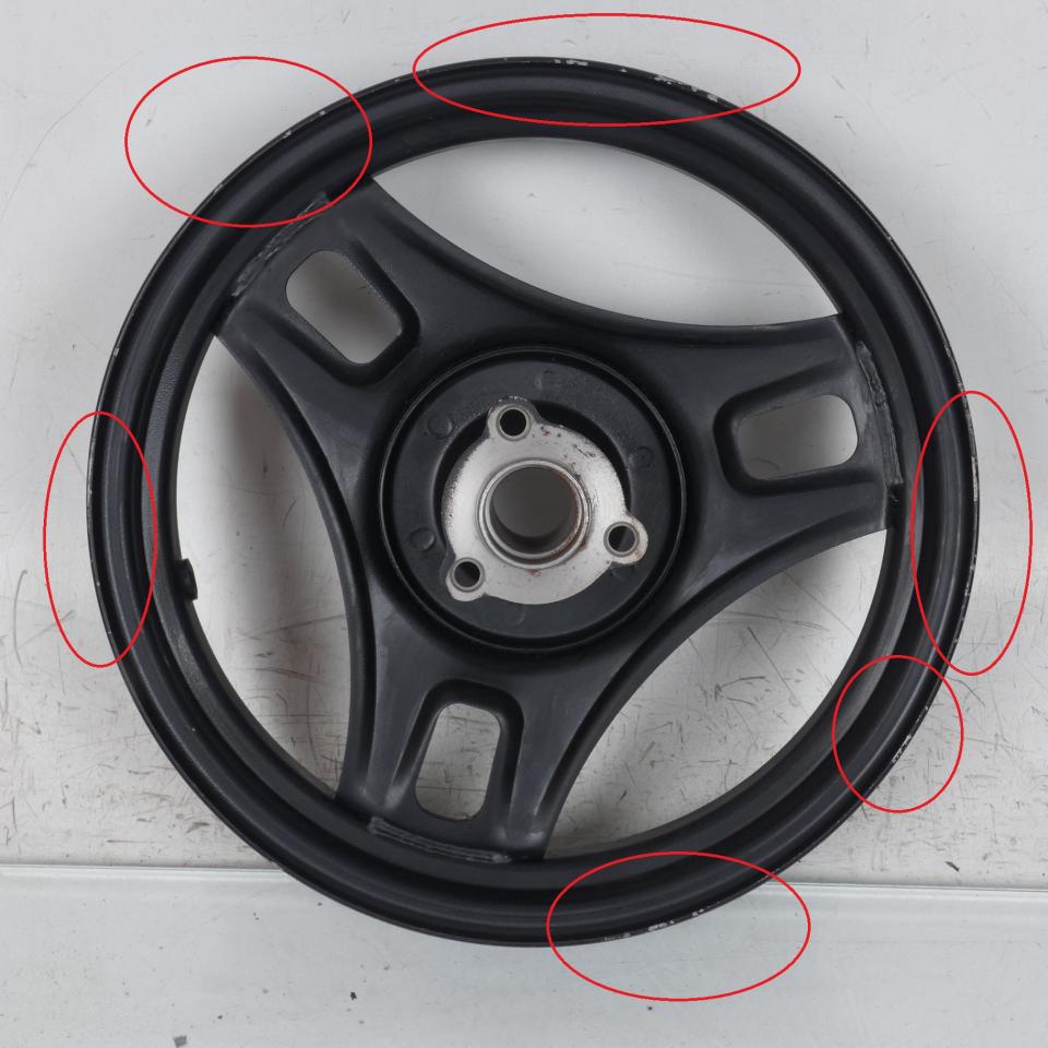 Jante avant 2.15x10 RS3-04 Noir origine pour quad Chinois Mini ATV Occasion