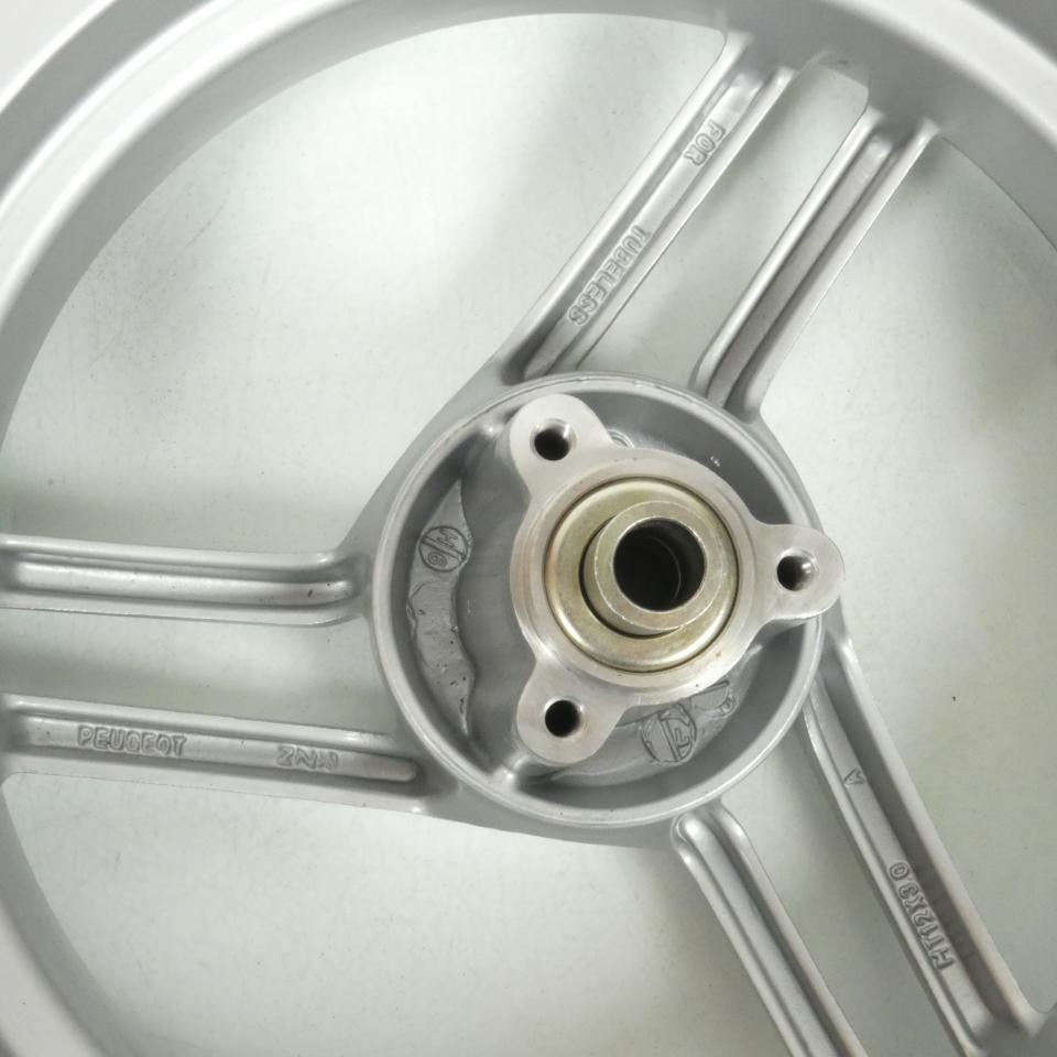 Jante AV MT12x3.0 pour scooter Peugeot 50 Ludix 12P 2005-15 769684B2 Gris
