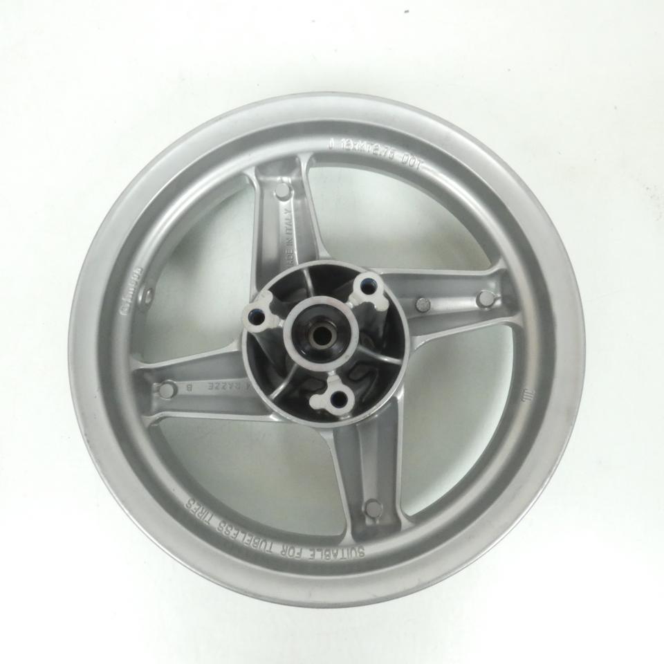 Jante AV grimeca pour scooter MBK 50 Stunt 5JH-F5168-20 12xMT2.75P Gris