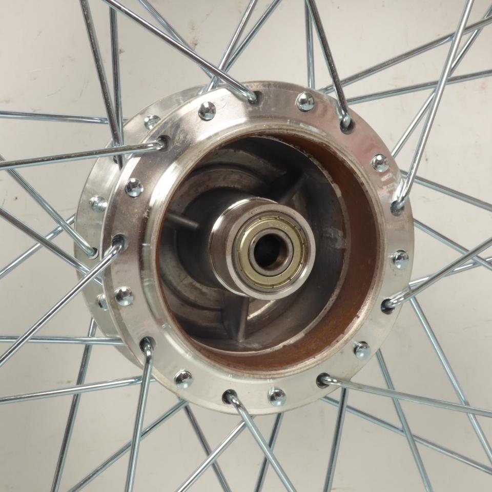 Paire de jantes à rayons AV/AR 17x1.5 pour mobylette Peugeot 103 cyclomoteur