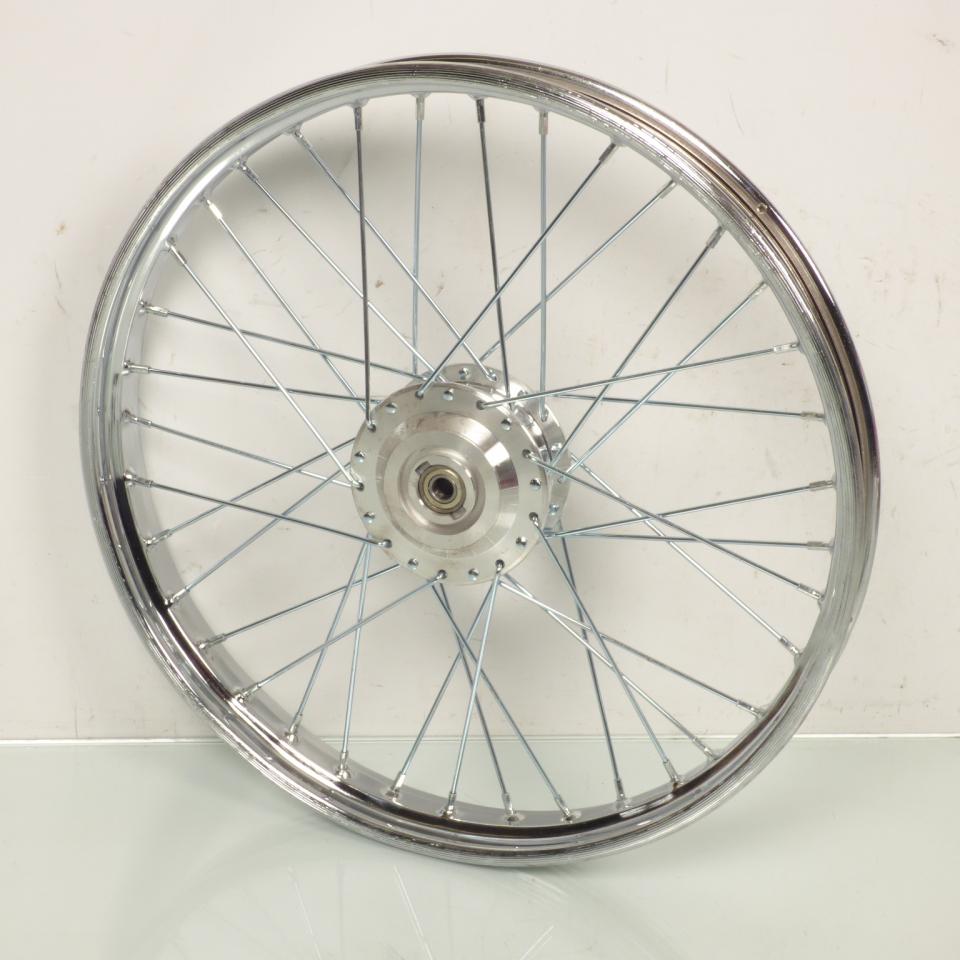 Paire de jantes à rayons AV/AR 17x1.5 pour mobylette Peugeot 103 cyclomoteur
