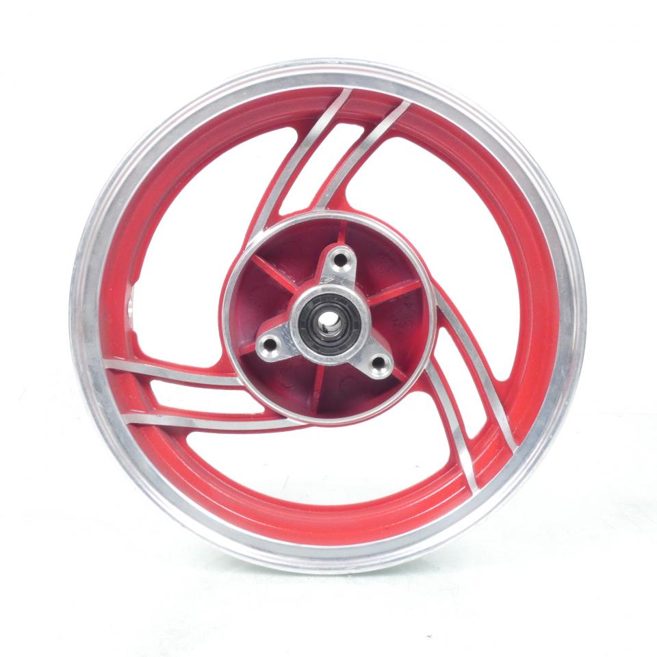 Jante avant pour scooter Chinois 50 MAX1300N 2.15X10 ZL Rouge Neuf en destockage