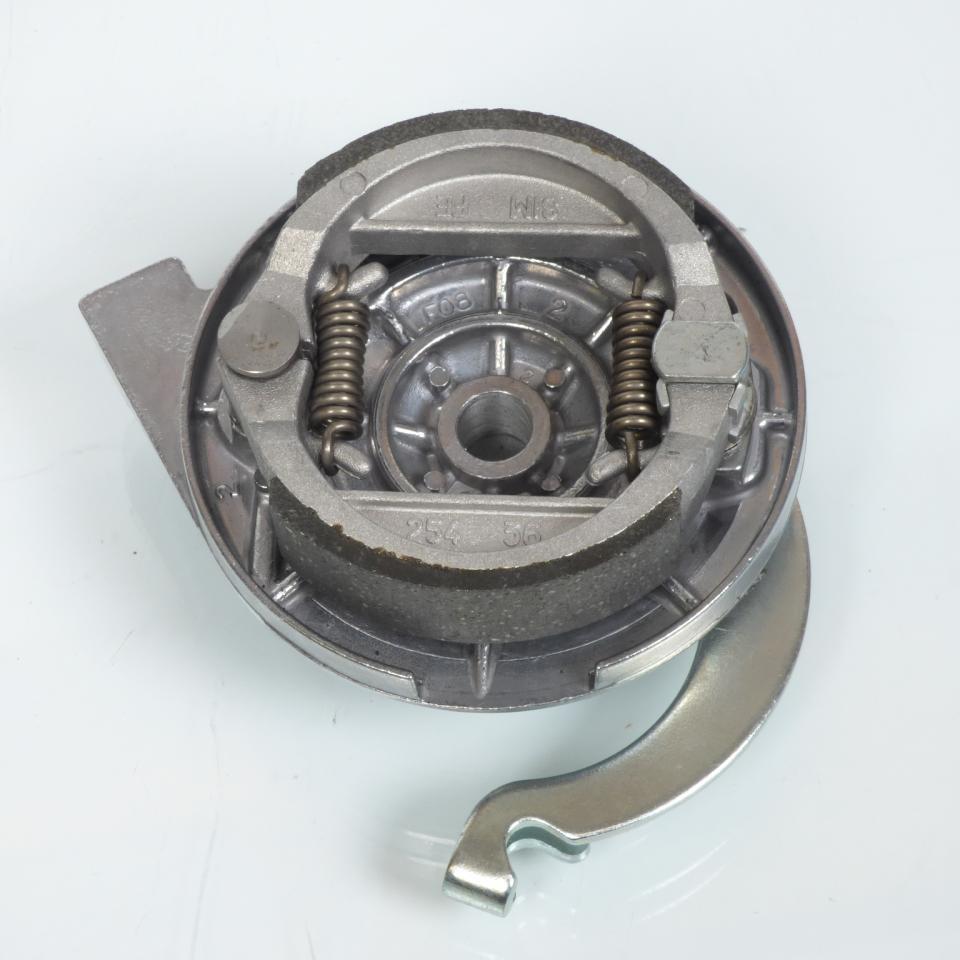 Tambour flasque de frein avant Leleu pour mobylette Peugeot 103 mâchoire Ø80x18
