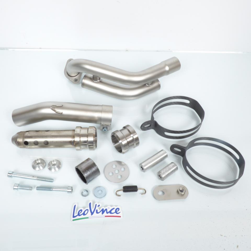 Silencieux d échappement Leovince pour Scooter Gilera 200 Runner VXR 2006 à 2008 8541 / LV ONE EVO acier inox Neuf