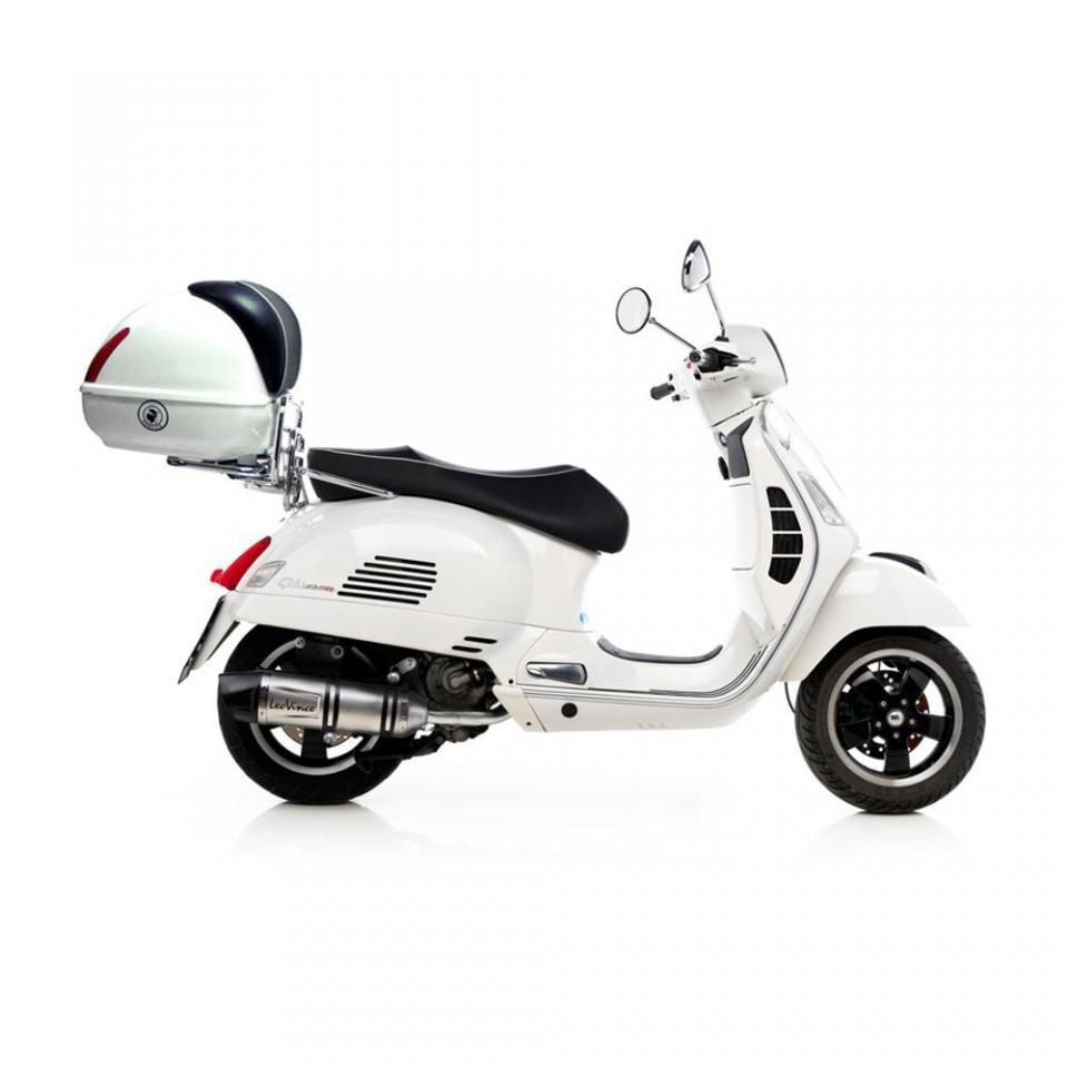 Silencieux échappement Leovince pour scooter Piaggio 300 Vespa Gts Super 2008 à 2015