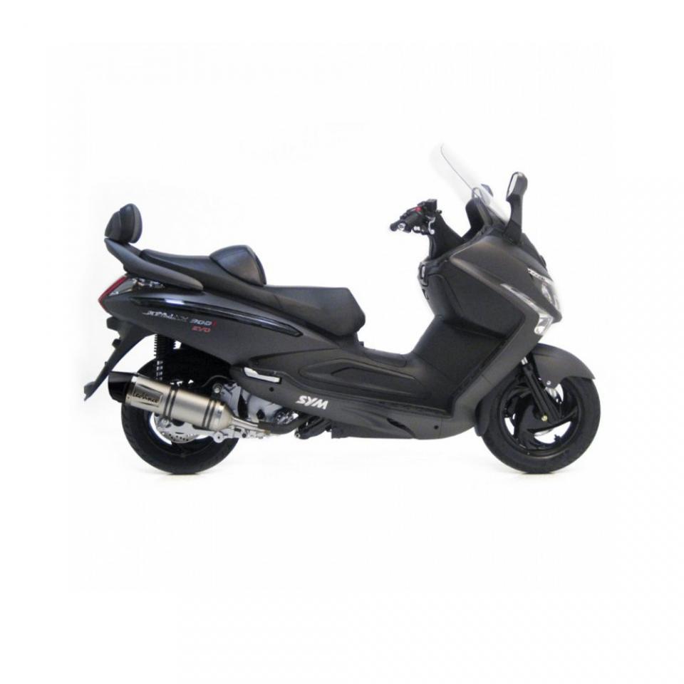 Silencieux échappement Leovince LV One pour scooter Sym 300 GTS 2010 à 2011 Neuf