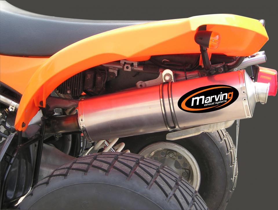 Silencieux d échappement Marving pour Quad Kawasaki 400 KFX 2003 à 2007 Neuf