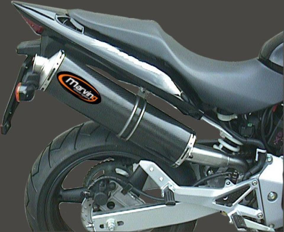 Silencieux d échappement Marving pour Moto Honda 600 Cb F Hornet 2003 à 2006 Neuf