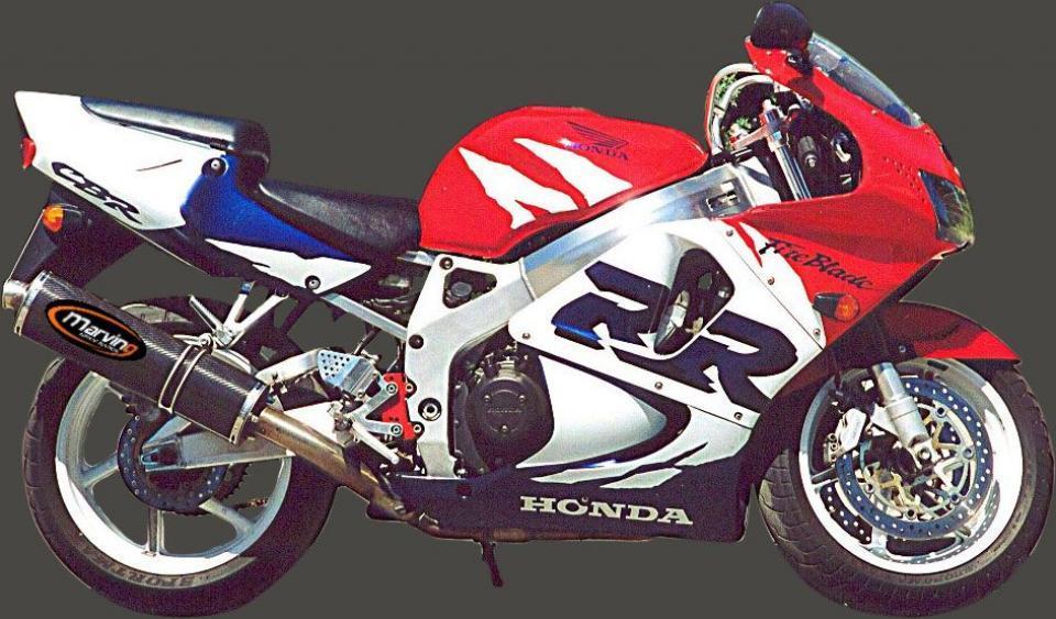 Silencieux d échappement Marving pour Moto Honda 900 Cbr Rr Fireblade 1996 à 1999 Neuf