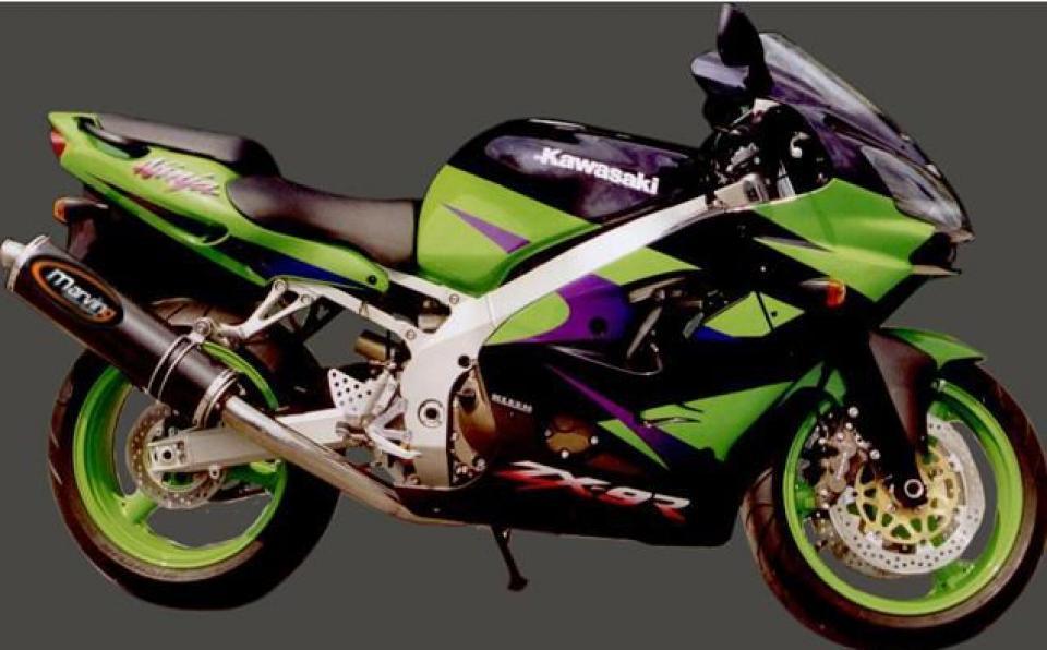 Silencieux d échappement Marving pour Moto Kawasaki 750 Zx-7 R Ninja 1996 à 2001 Neuf