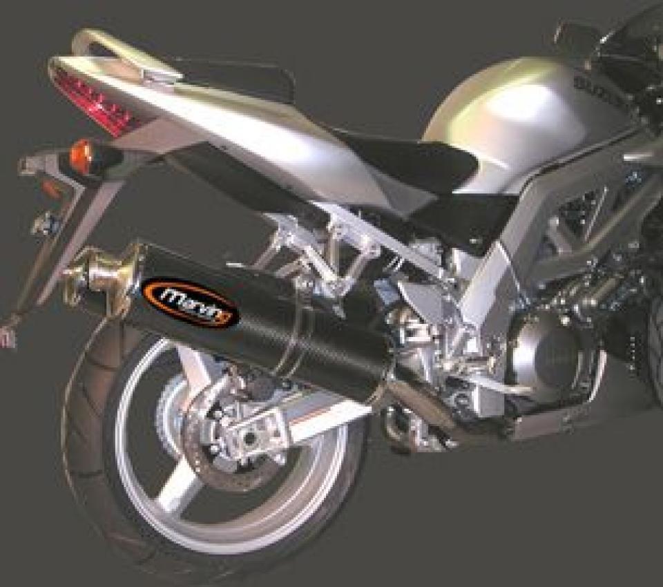 Silencieux d échappement Marving pour Moto Suzuki 1000 Sv S 2003 à 2007 Neuf