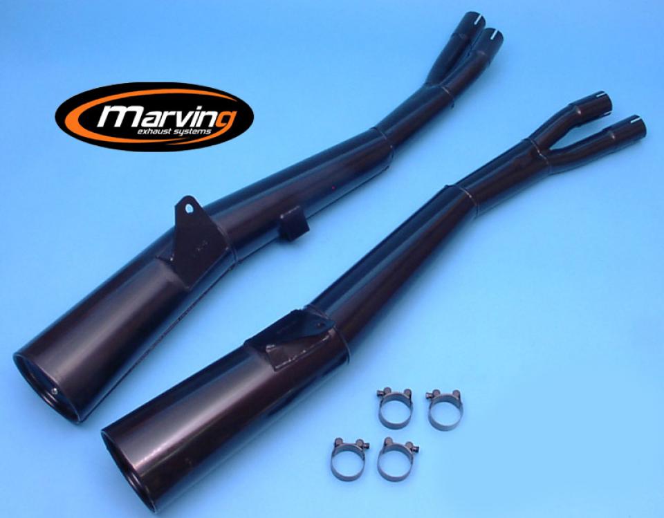 Silencieux d échappement Marving pour Moto Suzuki 550 Gsx E 1983 à 1986 Neuf