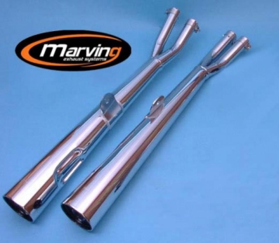Silencieux d échappement Marving pour Moto Suzuki 850 GS G 1980 à 1983 Neuf