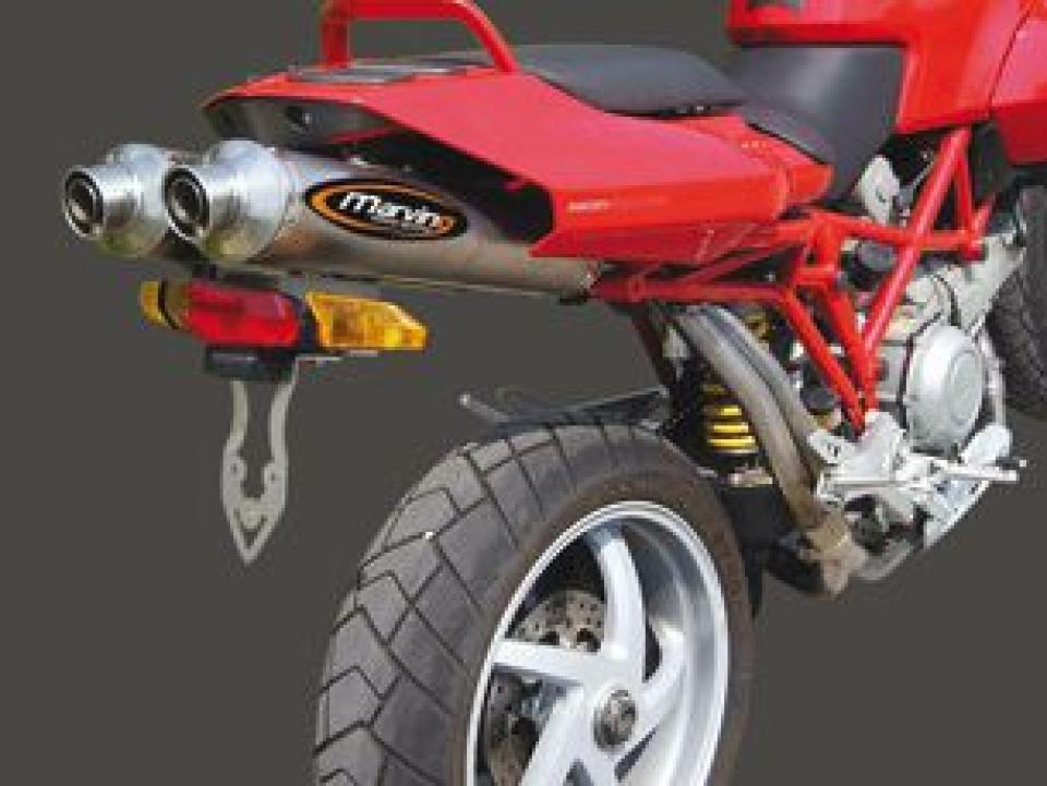 Silencieux d échappement Marving pour Moto Ducati 1000 Multistrada Ds 2003 à 2006 Neuf