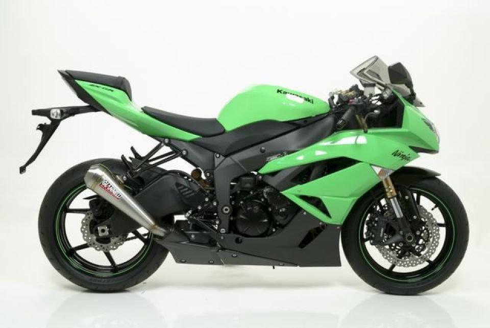 Silencieux d échappement GIANNELLI pour Moto Kawasaki 600 Zx-6 R Ninja 2009 à 2016 Neuf
