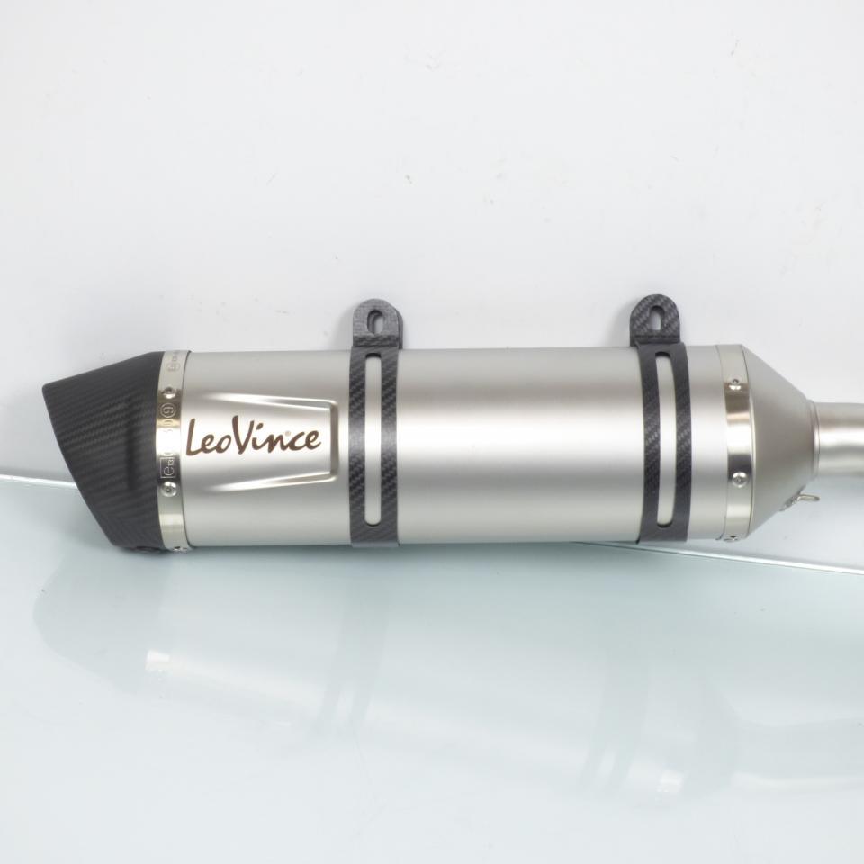 Silencieux d échappement inox Leovince pour moto Triumph 800 Tiger XR 2018-2019 Neuf