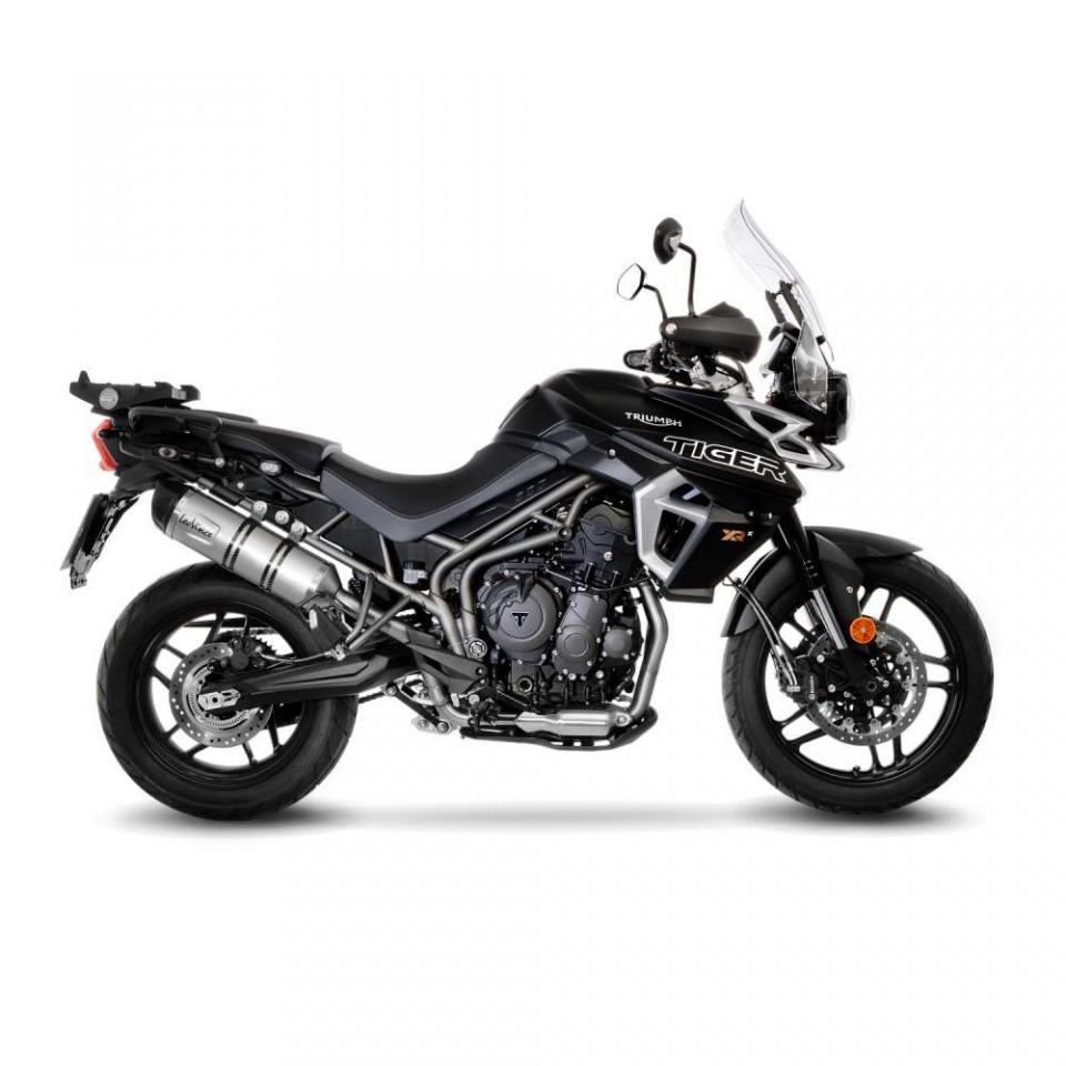 Silencieux d échappement inox Leovince pour moto Triumph 800 Tiger XR 2018-2019 Neuf