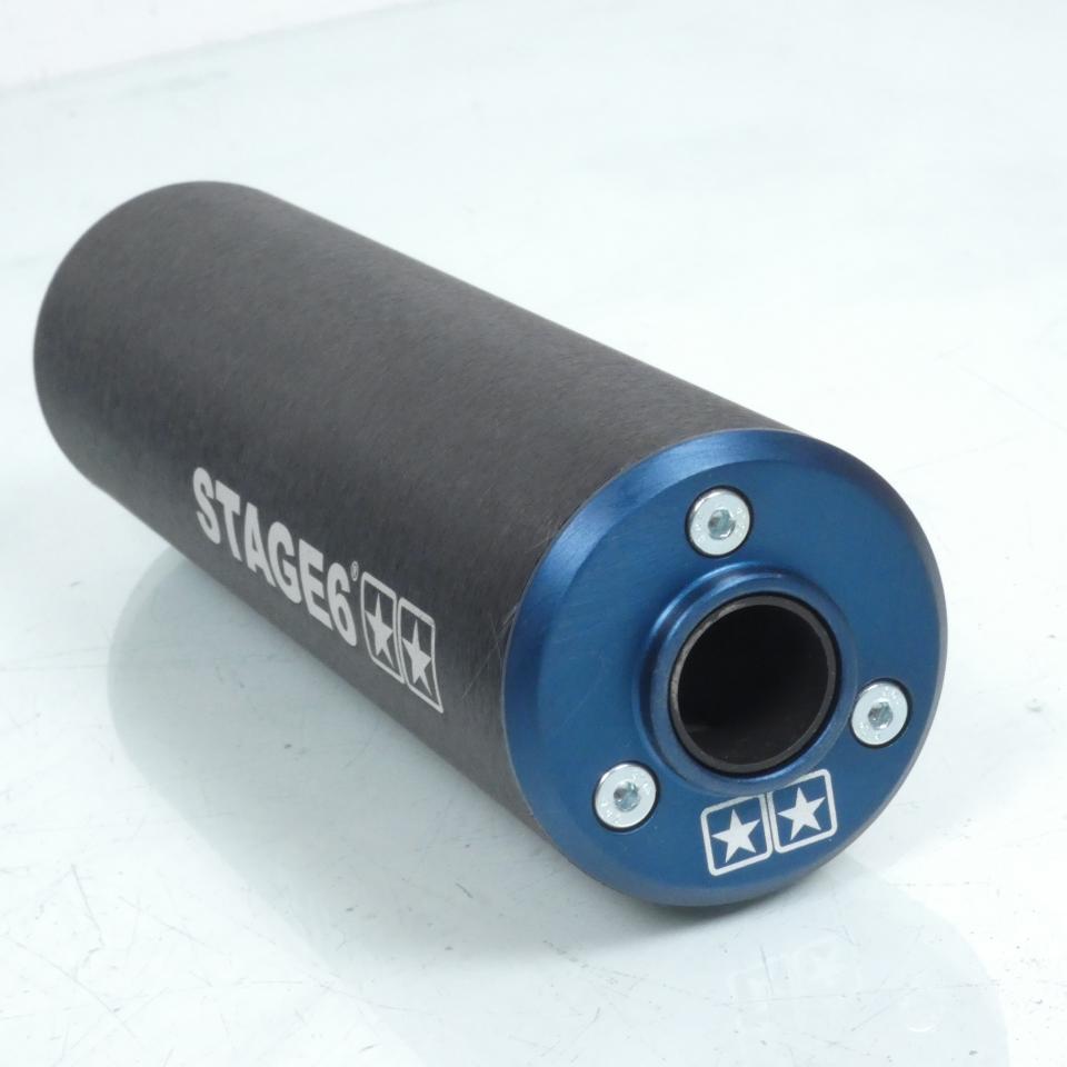 Silencieux cartouche de pot d'échappement Stage 6 pour moto Derbi 50 Senda 2 vis