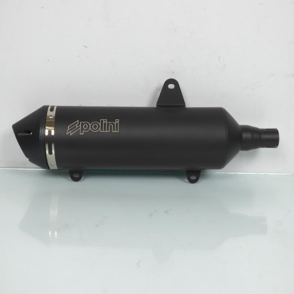 Silencieux d échappement Polini pour Scooter Peugeot 400 Metropolis 2013 à 2017 190.0054 / Black Collection Neuf