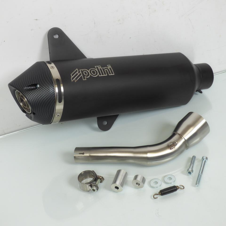 Silencieux échappement Polini pour scooter Piaggio 300 Vespa Gtv 2017 190.0073