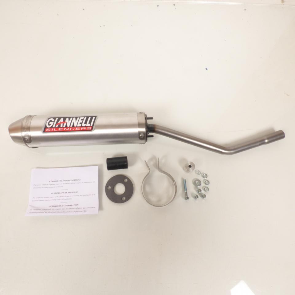 Silencieux d échappement GIANNELLI pour Moto HM 50 CRM Derapage 2006 à 2010 Neuf