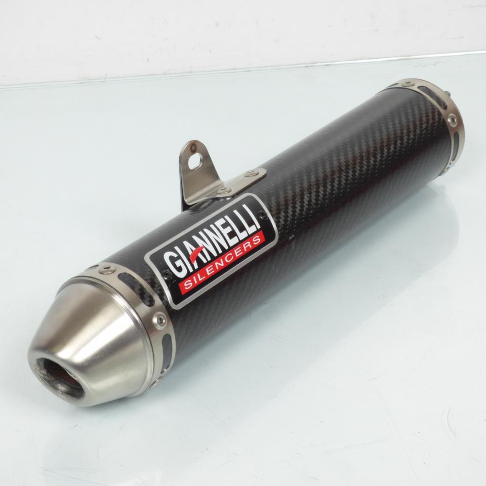 Silencieux d échappement GIANNELLI pour Moto Yamaha 125 DTRE 2004 à 2006 54606HF / carbone Neuf