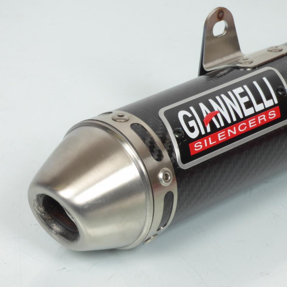 Silencieux d échappement GIANNELLI pour Moto Yamaha 125 DTRE 2004 à 2006 54606HF / carbone Neuf