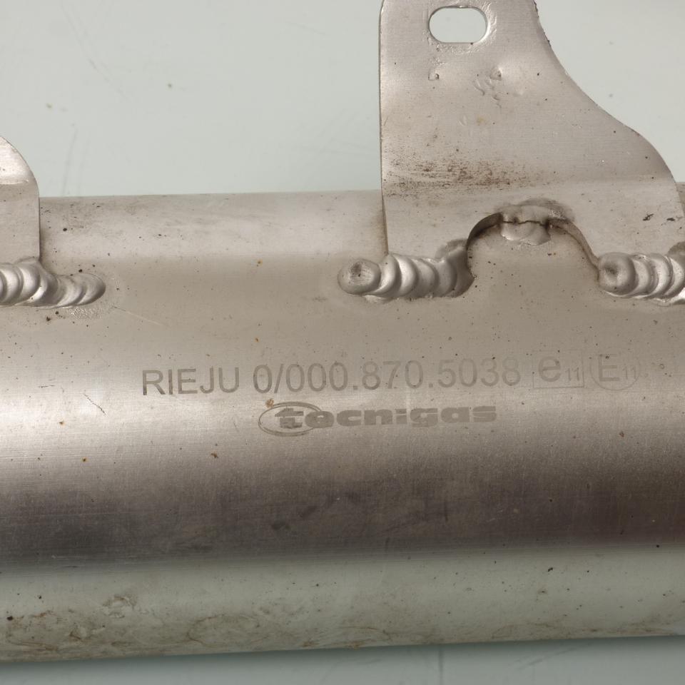 Silencieux d échappement Tecnigas pour moto Rieju 50 MRT 0/000.870.5038 Occasion