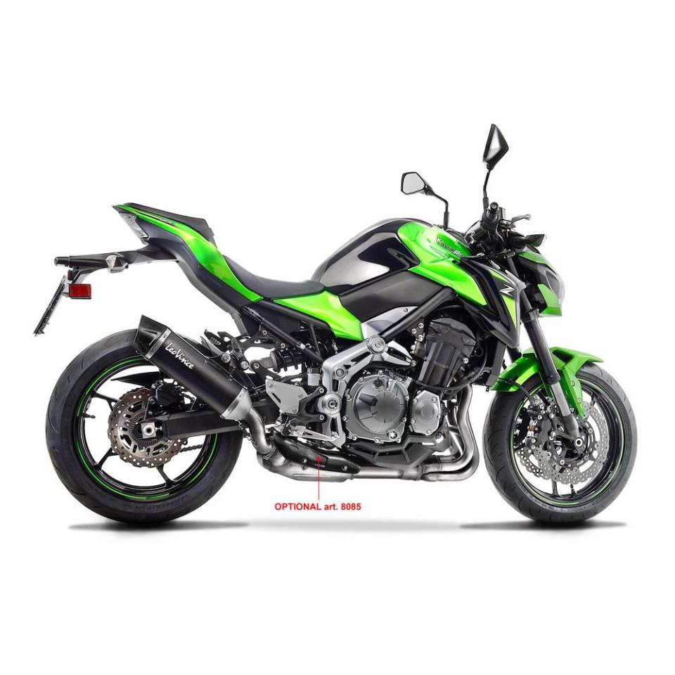 Silencieux d échappement Leovince pour Moto Kawasaki 900 Z Abs A2 Euro4 2017 à 2019 14039 Neuf