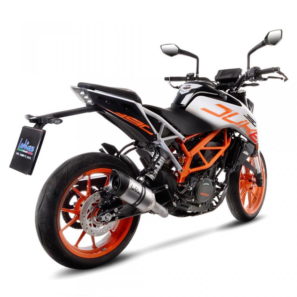 Silencieux d échappement Leovince pour Moto KTM 125 Duke 4T Abs 2017 à 2020 14183E Neuf