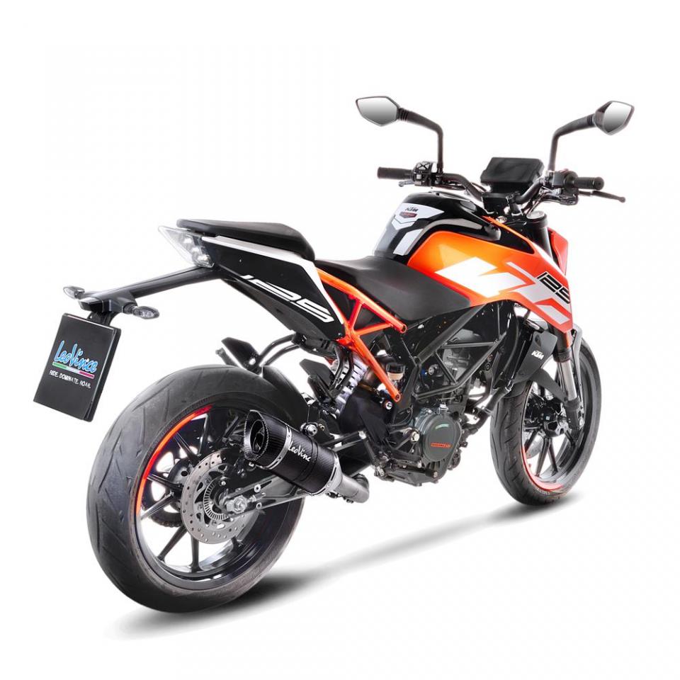 Silencieux d échappement Leovince pour Moto KTM 125 Duke 4T Abs 2017 à 2020 14184E Neuf