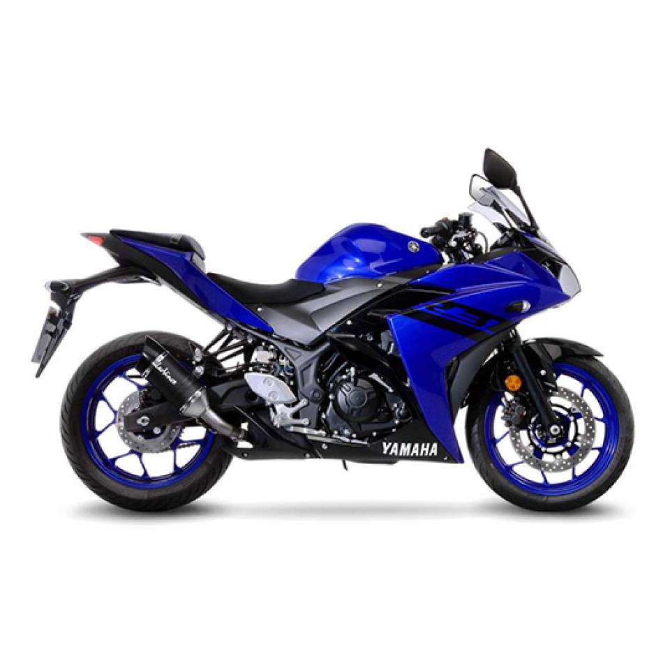 Silencieux d échappement Leovince pour Moto Yamaha 320 Yzf 300 R3 2019 à 2020 Neuf