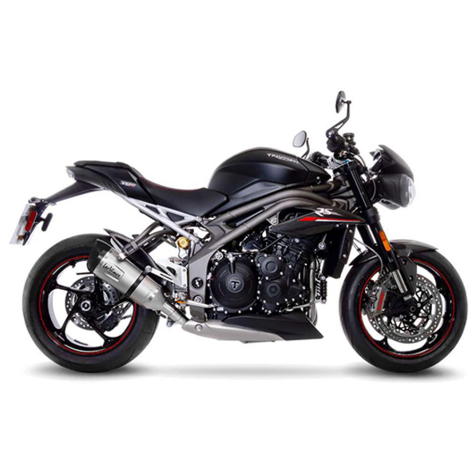 Silencieux d échappement Leovince pour Moto Triumph 1050 Speed Triple S 2018 à 2019 14279ST Neuf