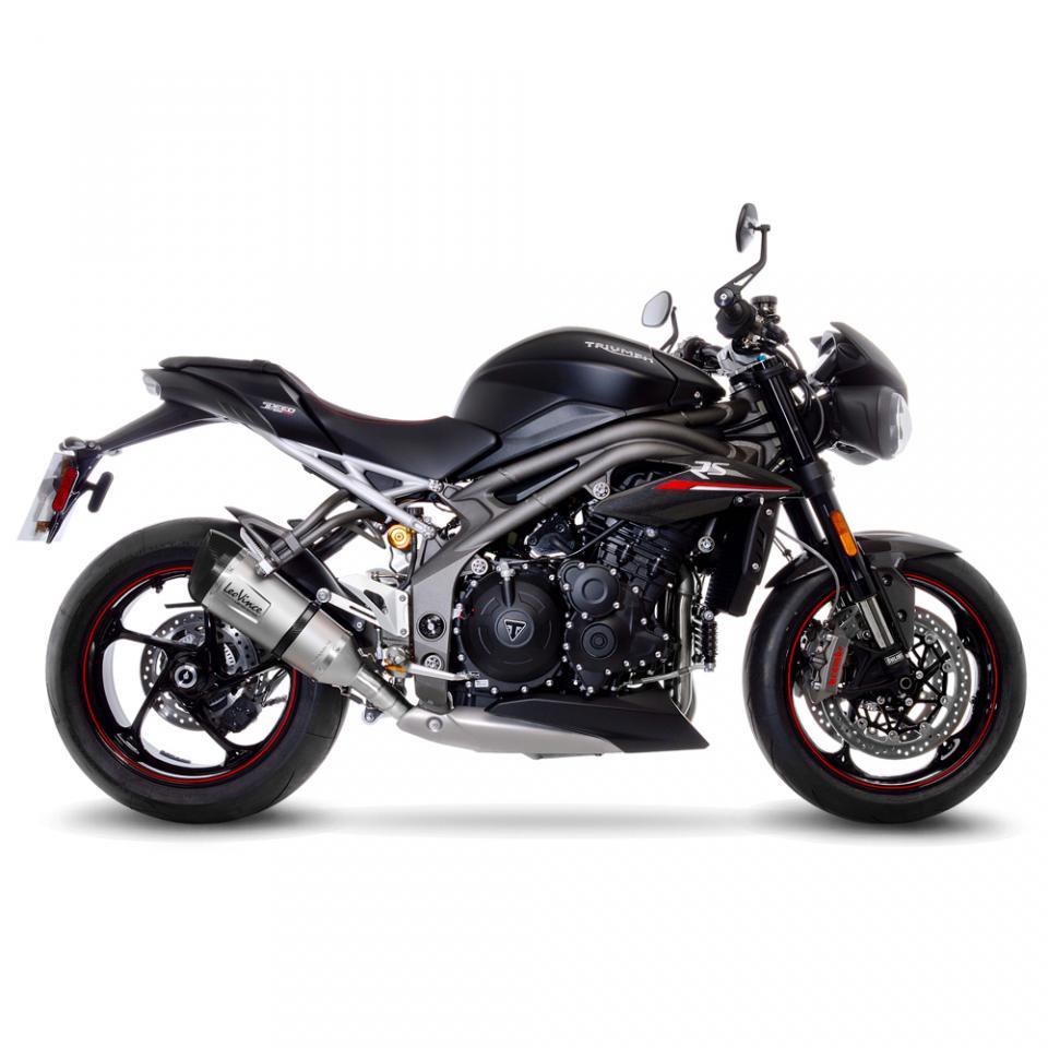 Silencieux d échappement Leovince pour Moto Triumph 1050 Speed Triple S 2018 à 2019 14279ST Neuf