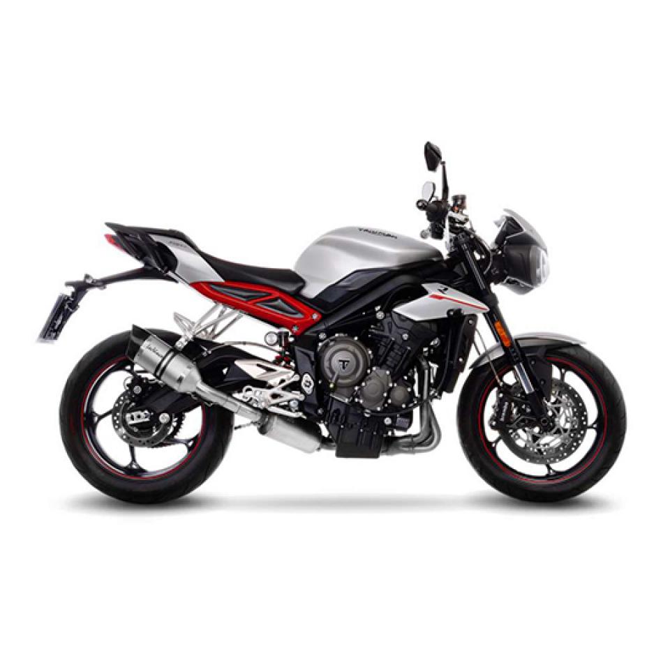 Silencieux d échappement Leovince pour Moto Triumph 660 Street triple 2017 à 2022 Neuf