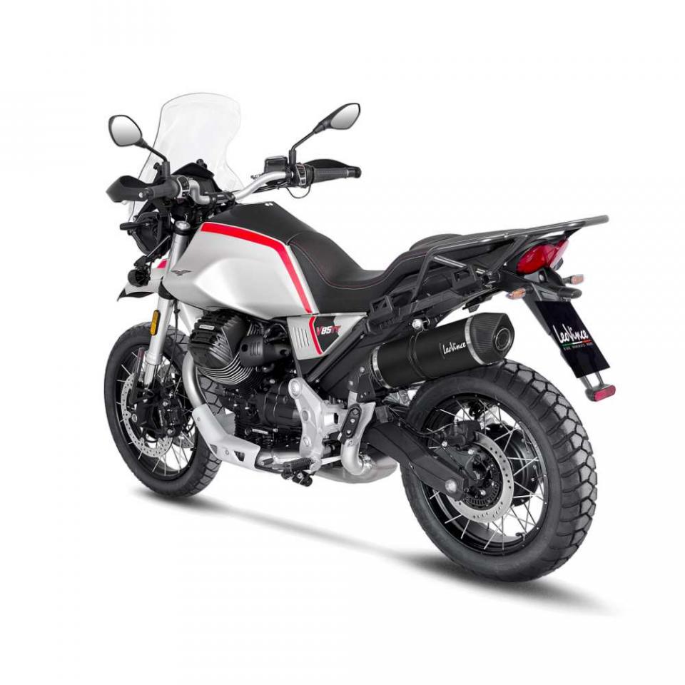Silencieux d échappement Leovince pour Moto Moto Guzzi 850 V85 TT 2019 à 2023 14348EB Neuf