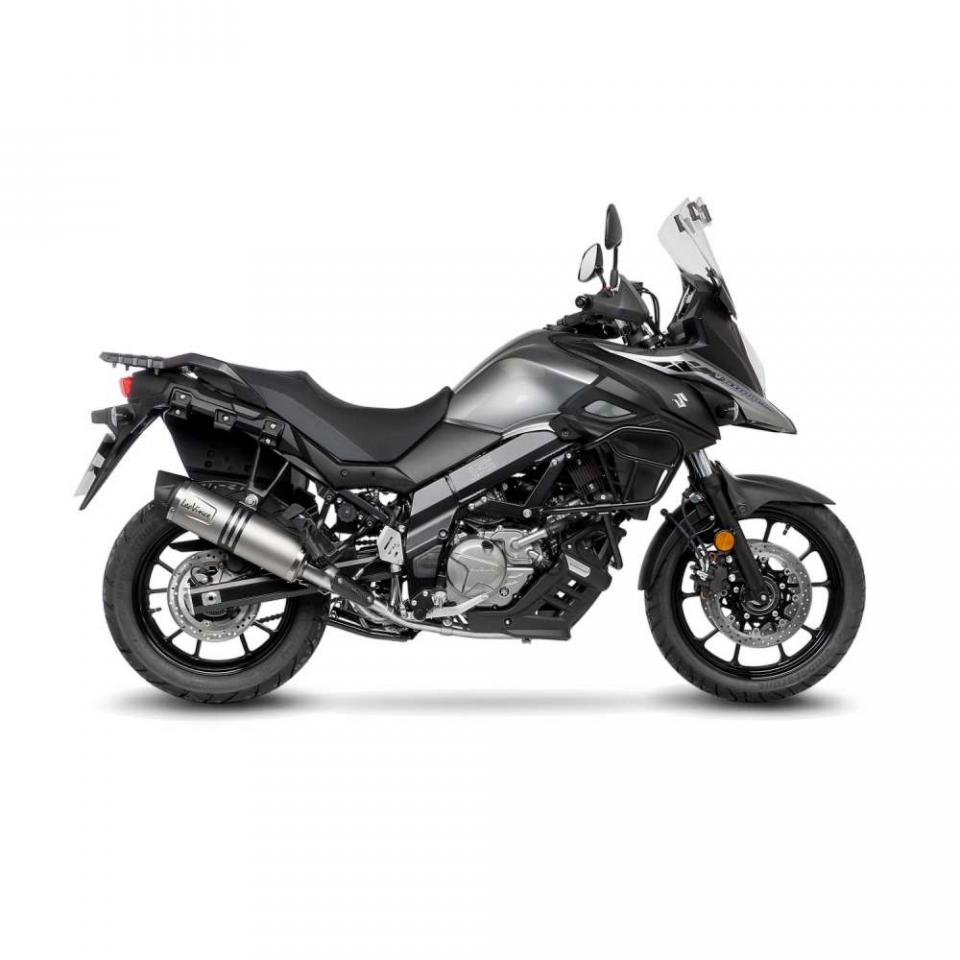 Silencieux d échappement Leovince pour Moto Suzuki 650 Dl V-Strom Xt Abs 2017 à 2023 14377EK Neuf