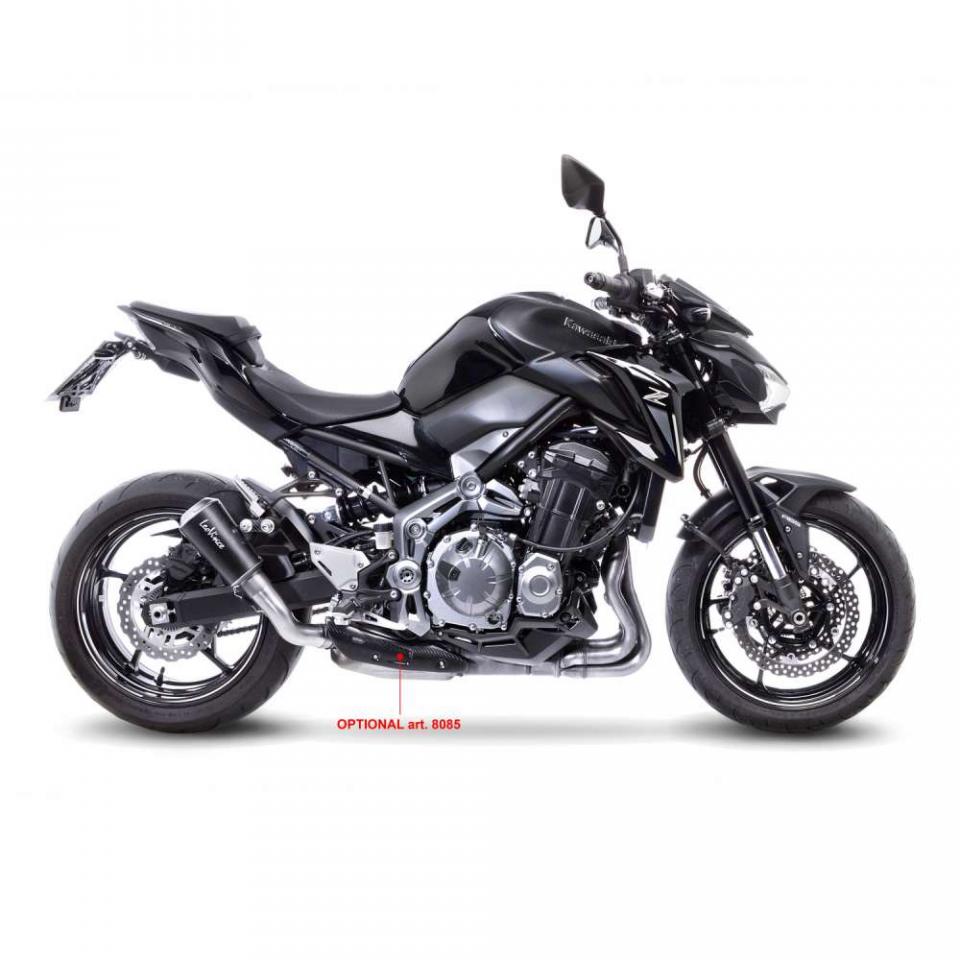 Silencieux d échappement Leovince pour Moto Kawasaki 900 Z Abs A2 Euro4 2017 à 2022 15204B Neuf