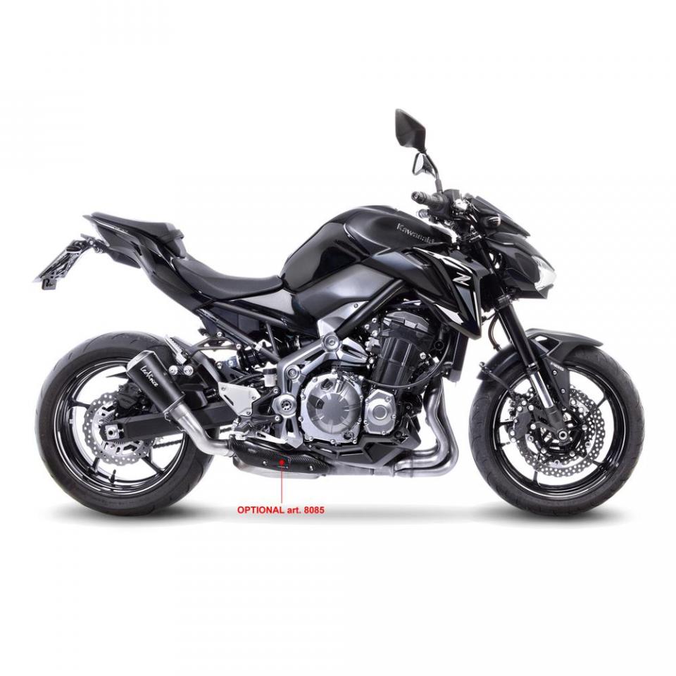 Silencieux d échappement Leovince pour Moto Kawasaki 900 Z Abs A2 Euro4 2017 à 2022 15204B Neuf