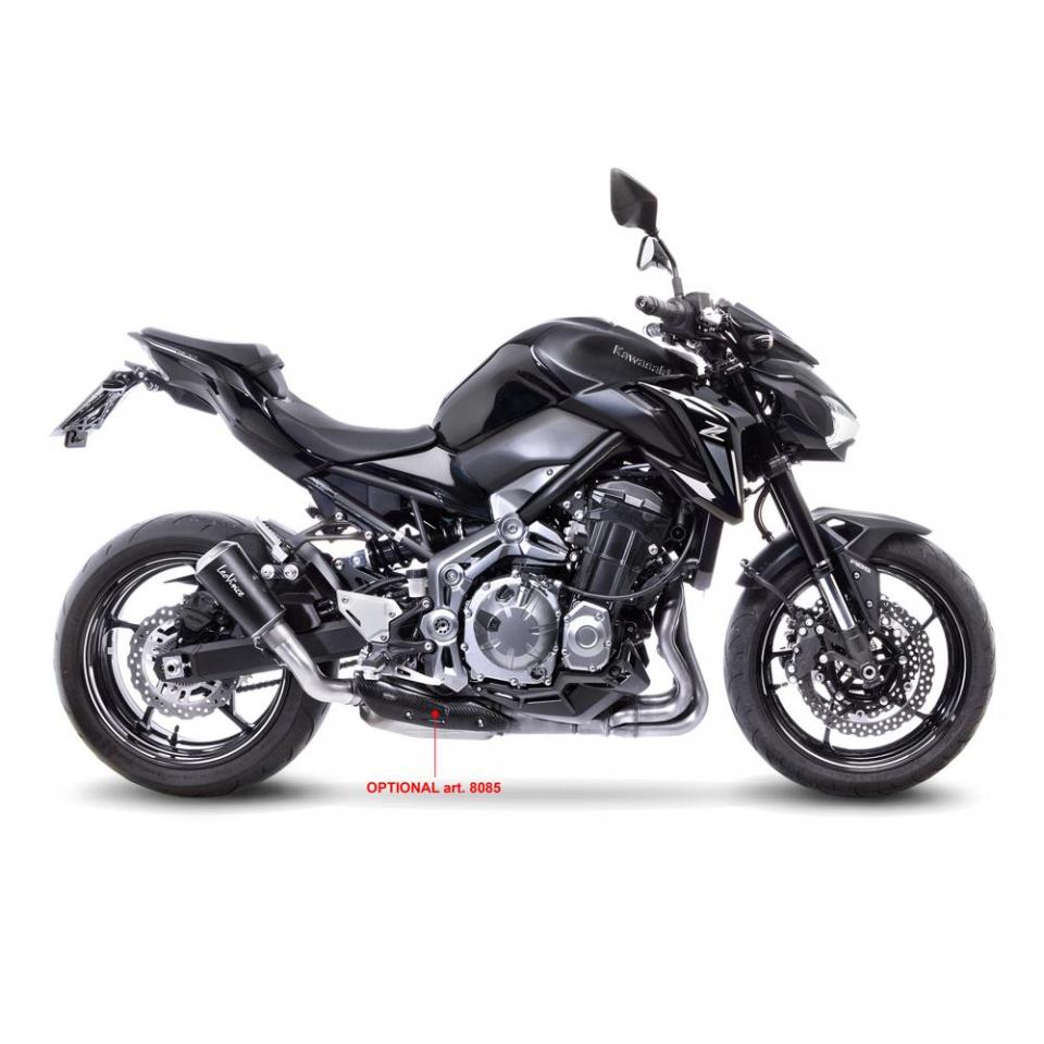 Silencieux d échappement Leovince pour Moto Kawasaki 900 Z Abs A2 Euro4 2017 à 2022 15204B Neuf