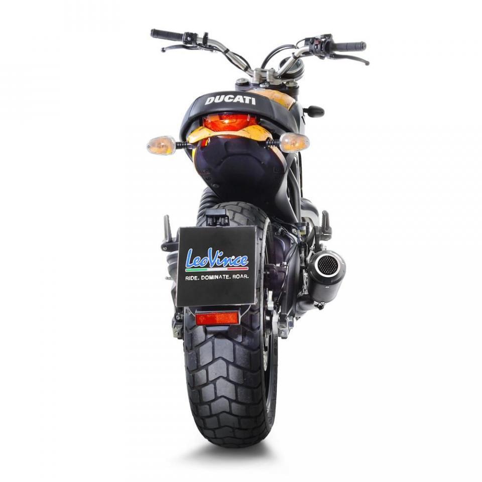 Silencieux d échappement Leovince pour Moto Ducati 800 Scrambler 2015 à 2023 Neuf