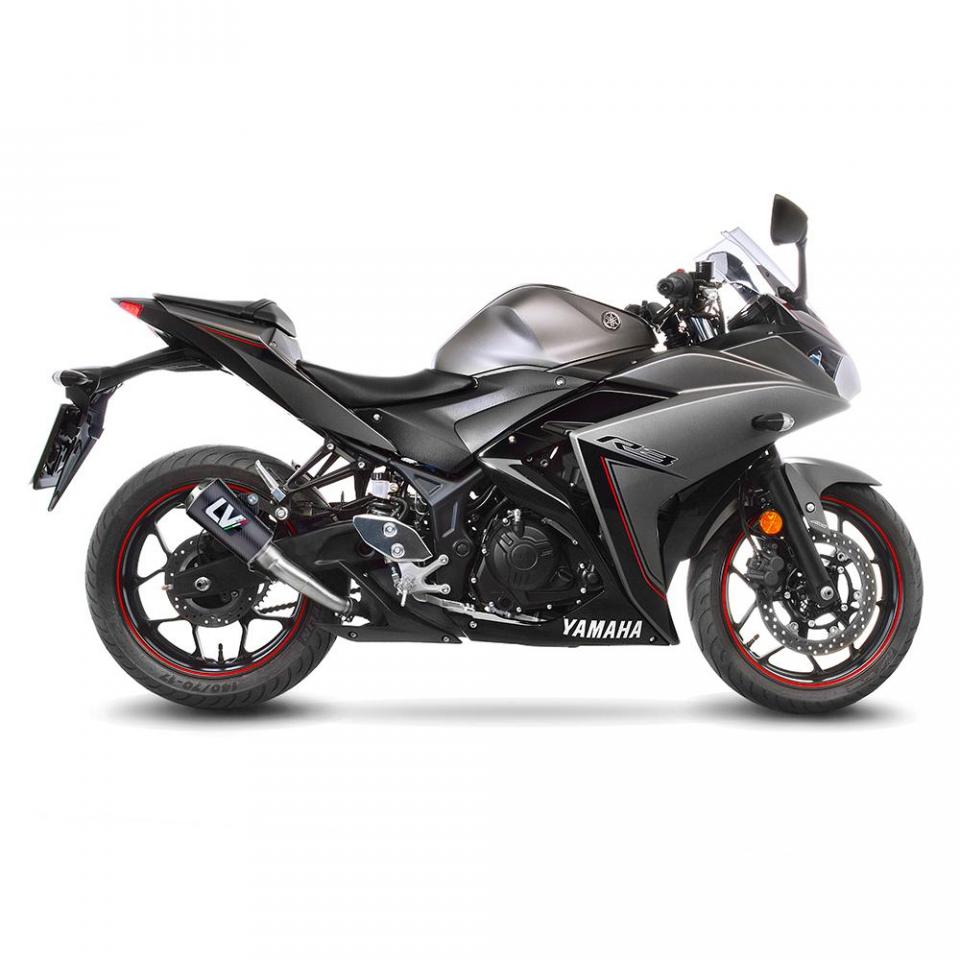 Silencieux d échappement Leovince pour Moto Yamaha 320 Yzf 300 R3 2015 à 2020 15212C Neuf
