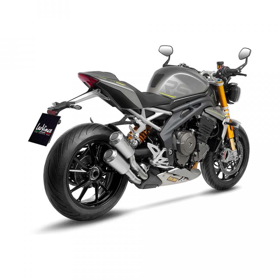 Silencieux d échappement Leovince pour Moto Triumph 1200 SPEED TRIPLE RS / RR 2021 à 2023 15247 Neuf