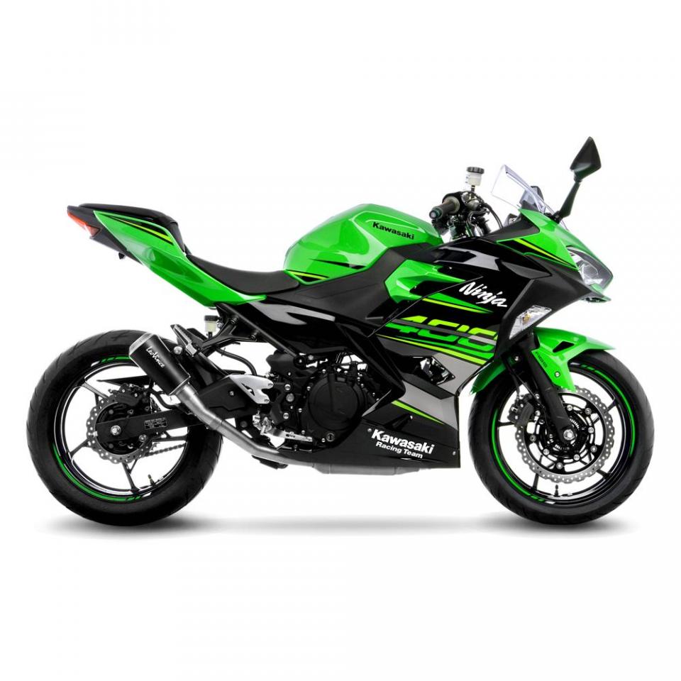 Silencieux d échappement Leovince pour Moto Kawasaki 400 Z ABS A2 2018 à 2023 15218B Neuf